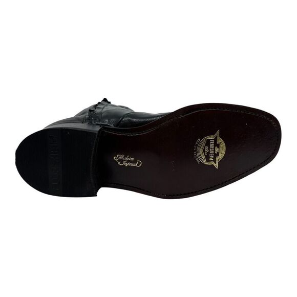 Florsheim Mens Black Leather Round Toe Side Zip Ankle Booties Size 5.5 D - Picture 10 of 16